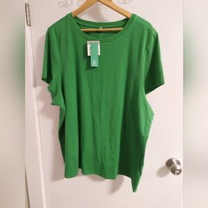 United Colors Of Benetton Green Short Sleeve Tee